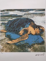 Andy Warhol Signed - Turtle - Certificate Leo Castelli  - £44.10 GBP