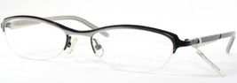 OU 73.387 03 Silber/Schwarz/Braune Selten Brille 52-18-135mm (Notizzettel) - $49.01