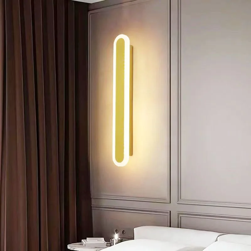 LED wall lamp luxury indoor home lighting line lamp hotel staircase restaurant - £20.33 GBP+