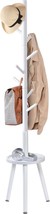 Yawinhe Standing Coat Rack, Wooden Coat Rack Freestanding With Shelf, 3, Pack - £33.25 GBP