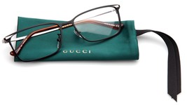 New Gucci GG0760OA 001 Black Eyeglasses Frame 57-16-145 B35 Japan &quot;Read&quot; - £144.91 GBP