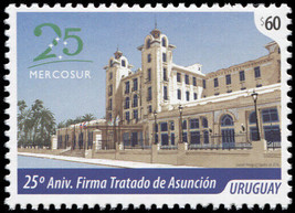 Uruguay. 2016. The 25th Anniversary of the Treaty of Asuncion (MNH OG) Stamp - £3.67 GBP