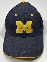 Signatures Michigan Wolverines Baseball Cap University Navy Blue Adjustable Hat - £10.12 GBP