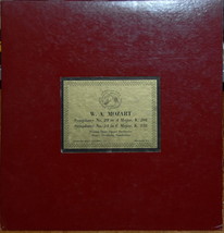 W. A. Mozart Symphony No. 29 in A Major K. 201; Symphony No. 34 in C Maor K. 338 - £39.73 GBP
