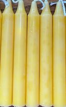 5 Yellow Chime (Mini) Ritual Spell Candles! - $3.91