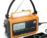 Emergency Radio,5000 Digital Weather Radio With Am/Fm/Noaa/Sw,Sos Surviv... - £59.14 GBP