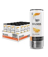 CELSIUS Sparkling Orange, Functional Essential Energy Drink, 12 Fl Oz (P... - $74.23 CAD