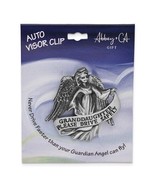 Pewter Finish GRANDDAUGHTER PLEASE DRIVE SAFELY Guardian Angel Visor Clip - $20.14 CAD