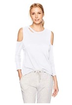New Nwt N:Philanthropy Women&#39;s Vera Long Sleeve T-shirt Color White Size Medium - £71.21 GBP