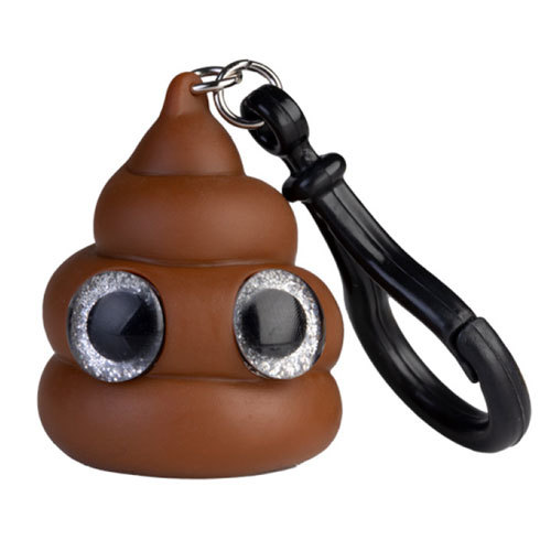 Clip-on Eye Popping Keychain - Poo - $15.39