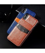 Vertical Flip Card Holder Leather Phone Case For iPhone 11 6 6S Plus X X... - $284.59 MXN+