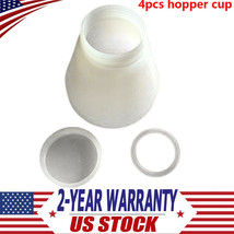 4pcs hopper cup Bottle for powder coating system PC02 PC03 paint spray g... - £34.59 GBP