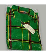 NOS Regal Wear Mens 2XL Outfit Green Button Up Shirt And Shorts Matching... - $239.89 MXN