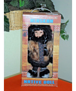 Collectible Alaska Friends Genuine Porcelain Alaskan Native Doll -  New - $550.81 MXN
