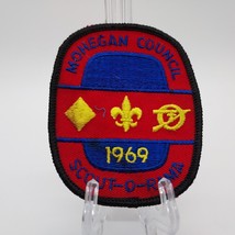Vintage 1969 Boy Scouts BSA Mohegan Council  Scout-O-Rama 3.5&quot;x3&quot; Patch - £27.28 GBP