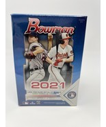 2021 Topps Bowman Baseball Blaster Box MLB Exclusive Green Parallels - £19.54 GBP