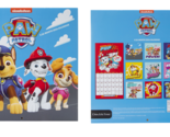 PAW PATROL  12” X 24&quot; 2024 16 Month Wall Calendar Rubble Marshall Chase NEW - £11.73 GBP