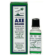 Axe Medicated Oil  (Minyak Angin Cap Kapak) 10Ml X 5 bottles FREE SHIPPING - €52,34 EUR