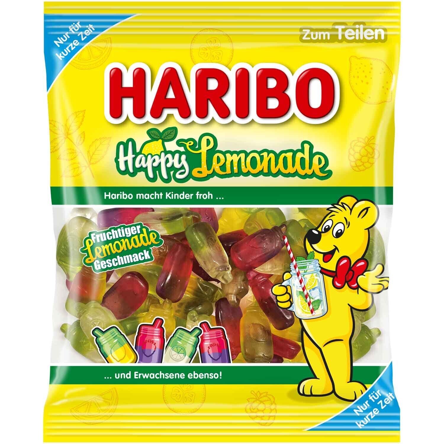 HARIBO Happy Lemonade  gummies -175g -LIMITED SUMMER EDITION