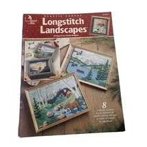 Annie&#39;s Longstitch Landscapes needlepoint design book - $7.91