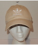Adidas Adjustable Strapback Hat Cap Tan White - $270.31 MXN