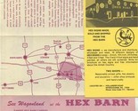 Hex Barn Wagonland Brochure &amp; Card Intercourse Pennsylvania Hex Signs  - $17.82