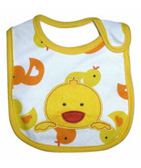 NEW Yellow Duck Chick Baby Water Resistant Teething Drool Bib Easter - £3.13 GBP