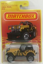 Matchbox - 1960 Jeep 4x4 - Scale 1:64 - Yellow - £15.81 GBP