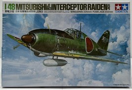 Tamiya Mitsubishi J2M3 Interceptor Raiden Jack 1:48 Scale 61018 Vintage ... - £15.94 GBP