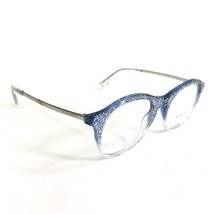 Burberry Eyeglasses Frames B 2287 3772 Blue Clear Silver Glitter 48-19-140 - £93.25 GBP