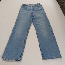Levi's Ribcage Straight Ankle Women's Blue Cotton Blend Button Fly Jeans Size 27 image 14