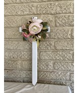 Cemetery cross , grave decoration for spring, memorial for grave at ceme... - $29.88 CAD