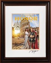 Donald Trump and    Melania Trump Art print   11x14 HAND SIGNED BY THE A... - $173.25
