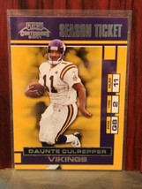 2001 Playoff Contenders Daunte Culpepper #50  Minnesota Vikings - £0.78 GBP