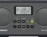 The Sangean Pr-D19Bk Pr-Dual Am/Fm Digital Tuning Portable Radio In Gray... - $67.99