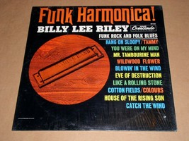 Billy Lee Riley Funk Harmonica Vinyl Record Album GNP Crescendo Label Promo MONO - $64.99