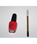 OPI Nail Lacquer Nailpolish NL M23 Strawberry Margarita New + Gift - $161.37 MXN