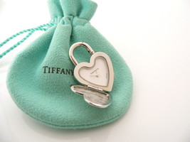 Tiffany &amp; Co Notes Heart Love Watch Clock Padlock Charm 4 Necklace Bracelet Gift - £467.79 GBP
