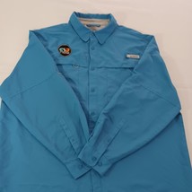 Habit AG STRUCTURE TS10296 Men's 2XL Blue Outdoor Fishing Long Sleeve Shirt image 15