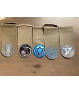 Israel IDF Militär Luftwaffe Armee Sammlung Lot 5 Etikett Schultern - $25.37