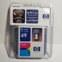 HP Inkjet 49 Print Cartridge 49 Tricolor Brand New Sealed - $8.41