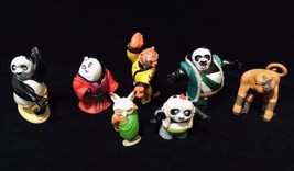 Kung Fu Panda Action Figures 7pc Lot - £38.84 GBP
