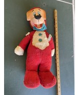 Vintage 1959 Knickerbocker Huckleberry Hound Plush Toy - $1,300.58 MXN