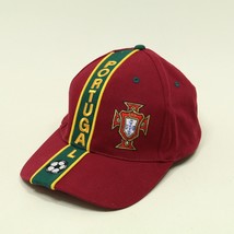 Portugal Soccer Strap Back FPF Portuguese Football Federation Baseball H... - $10.62