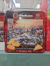 Walker&#39;s Butter Assorted Shortbread Cookies, 35.3 oz. Holiday Tin Free S... - £24.37 GBP