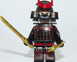 Building Block Samurai Warrior Minifigure Custom - £4.75 GBP