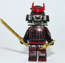 Building Block Samurai Warrior Minifigure Custom - £4.79 GBP