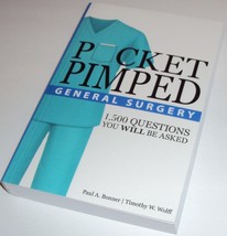 Pocket Pimped General Surgery 1,500 Common Questions Book NEW Paul A. Bo... - $37.95