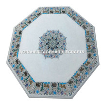 Marble Outdoor Coffee Cafe Table Top Animal Floral Fine Art Mosaic Decor H4499 - £2,374.65 GBP+