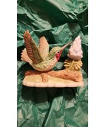 Bronson Collectables Black Chinned Hummingbird with Texas Blue Bonnet Vt... - $389.20 MXN